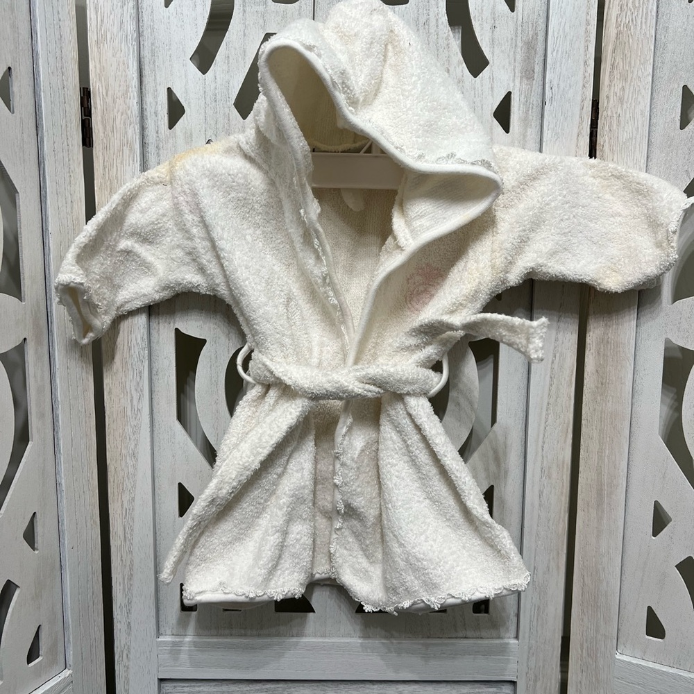 Vintage Y2K Baby Dior Infant Bath Robe